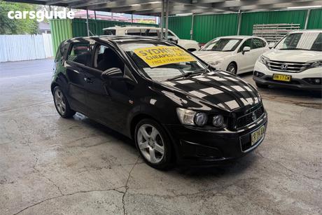 Black 2016 Holden Barina Hatchback Cd