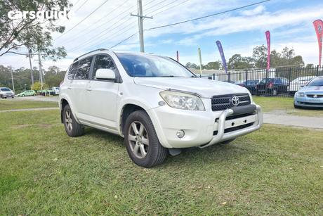 White 2008 Toyota RAV4 Wagon Cruiser (4X4)