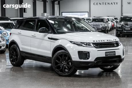 White 2016 Land Rover Range Rover Evoque SUV TD4 180 SE 4X4