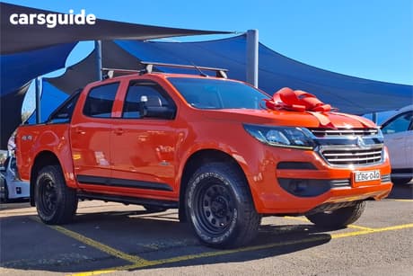 Orange 2019 Holden Colorado Crew Cab Pickup Ls (4X4) (5Yr)
