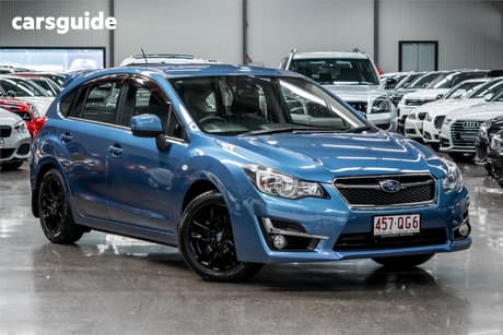 Blue 2016 Subaru Impreza Hatchback 2.0I Premium (Awd)