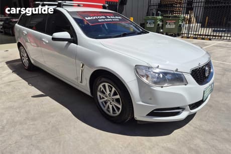 White 2016 Holden Commodore Sportswagon Evoke