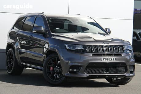 Grey 2019 Jeep Grand Cherokee Wagon Srt (4X4)