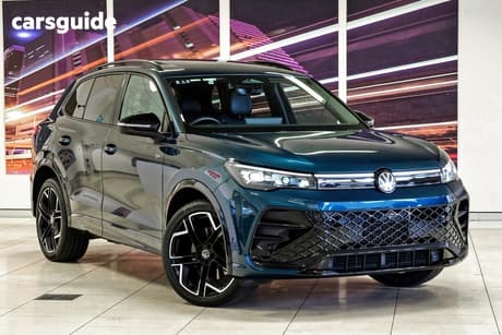 Blue 2026 Volkswagen Tiguan Wagon 195Tsi R-Line
