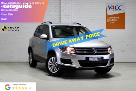 Silver 2015 Volkswagen Tiguan Wagon 118 Tsi (4X2)