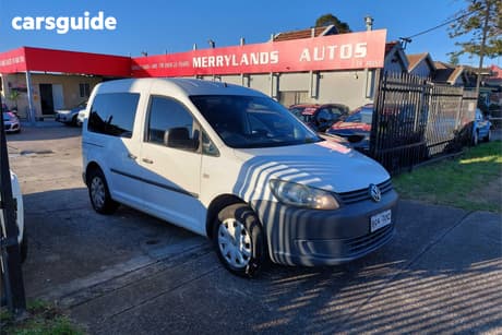 White 2011 Volkswagen Caddy Wagon Life Tdi250