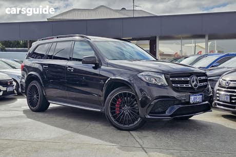 Black 2017 Mercedes-Benz GLS500 Wagon 4Matic