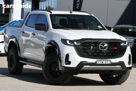 White 2025 Mazda BT-50 Dual Cab Pick-up Sp (4X4)