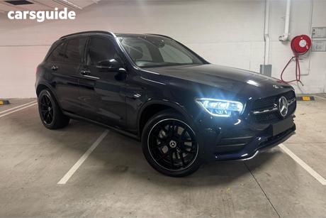 Blue 2022 Mercedes-Benz GLC200 Wagon Amg Line Plus Edition