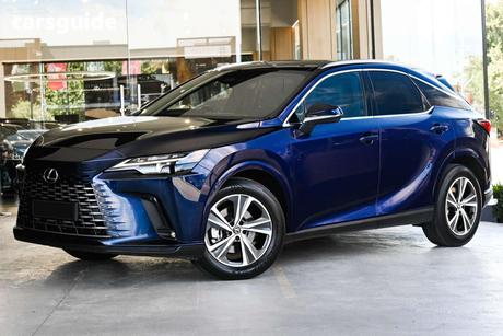 Blue 2023 Lexus RX350H Wagon Luxury Awd Hybrid