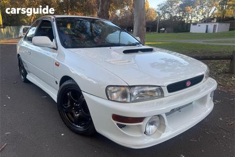 White 1997 Subaru Impreza Hatchback Wrx Club Spec