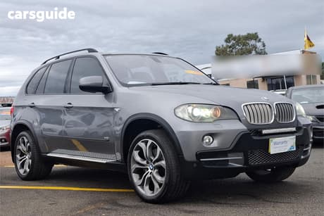 Grey 2007 BMW X5 Wagon 4.8I