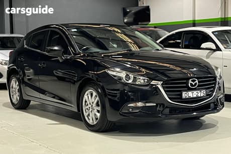 Black 2016 Mazda 3 Hatchback Maxx
