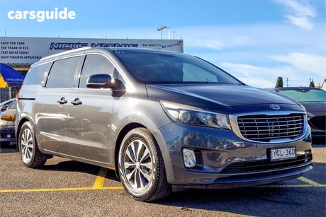 Grey 2016 Kia Carnival Wagon Sli