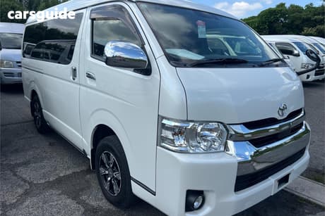 White 2018 Toyota HiAce OtherCar TRH216