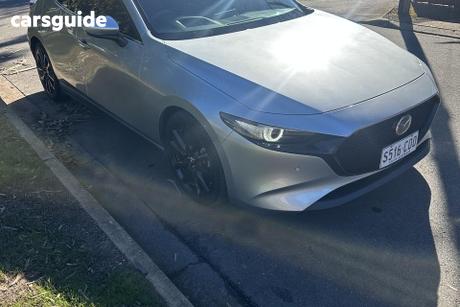 Silver 2020 Mazda 3 Hatchback G25 Astina