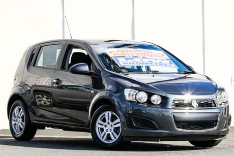 Grey 2015 Holden Barina Hatchback Cd