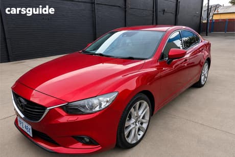 Red 2012 Mazda 6 Sedan Atenza