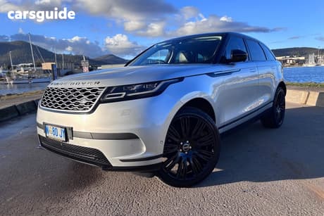 Silver 2017 Land Rover Range Rover Velar Wagon D240 Se