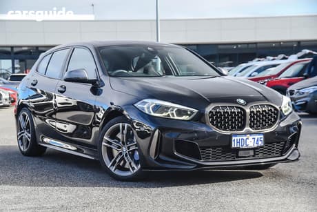 Black 2020 BMW M135I Hatchback Xdrive