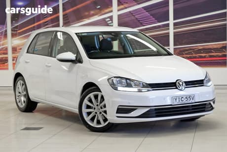 White 2018 Volkswagen Golf Hatchback 110 Tsi Comfortline