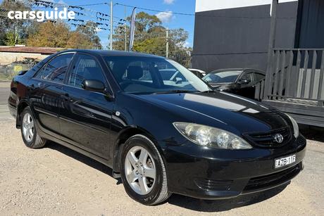 Black 2005 Toyota Camry Sedan Altise Sport
