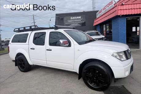 White 2014 Nissan Navara Dual Cab Pick-up Rx (4X4)