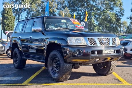 Black 2007 Nissan Patrol Wagon St-S (4X4)