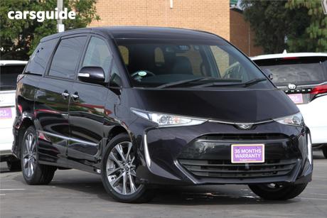 Black 2018 Toyota Estima SUV AERAS PREMIUM-G