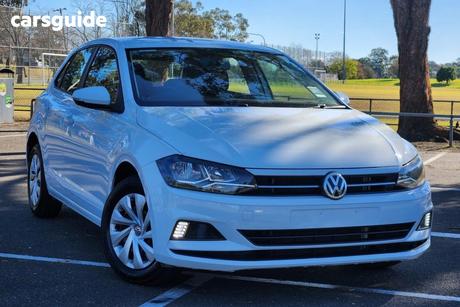White 2020 Volkswagen Polo Hatchback 70 Tsi Trendline