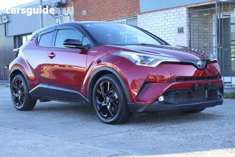 Red 2019 Toyota C-HR SUV G ZYX10