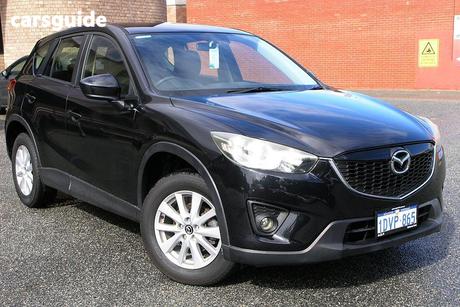 Black 2012 Mazda CX-5 Wagon Maxx Sport (4X4)