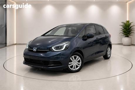 Blue 2024 Honda Fit Hatch E-HEV