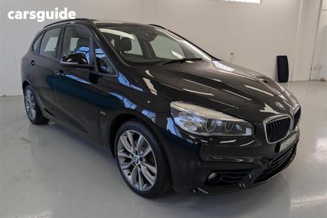 Black 2017 BMW 220I Wagon Active Tourer Sport Line