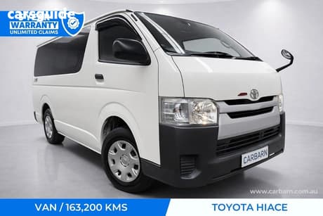 White 2018 Toyota HiAce Commercial DX 4WD