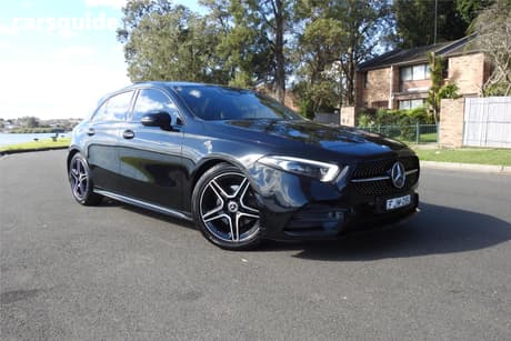 Black 2018 Mercedes-Benz A200 Hatchback