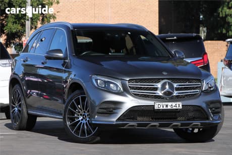 Grey 2018 Mercedes-Benz GLC250 Wagon D 4Matic