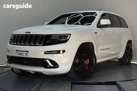 White 2014 Jeep Grand Cherokee Wagon Srt 8 (4X4)