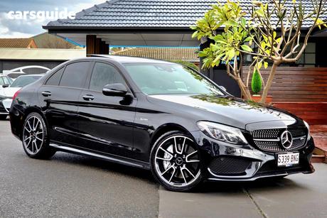 Black 2016 Mercedes-Benz C43 Sedan 43