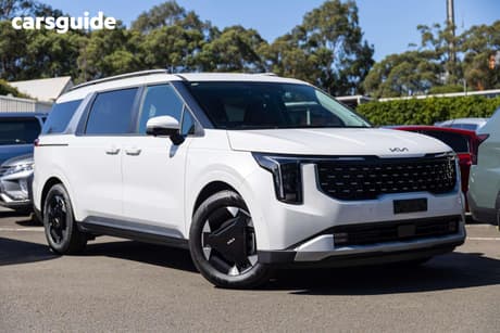 White 2026 Kia Carnival Wagon Sport+ Hev