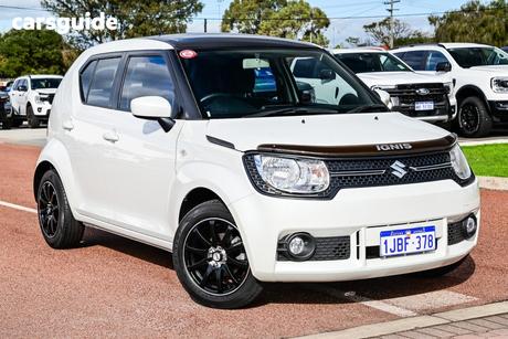 White 2017 Suzuki Ignis Wagon Gl