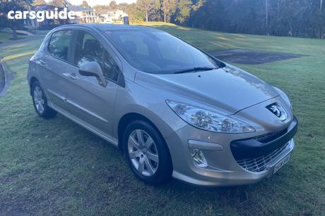 Silver 2008 Peugeot 308 Hatchback Xse Hdi