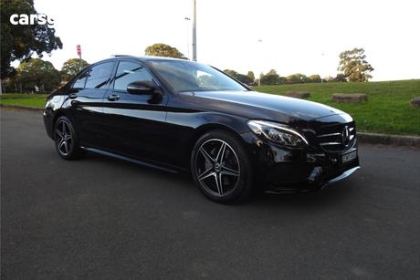 Black 2016 Mercedes-Benz C200 Sedan