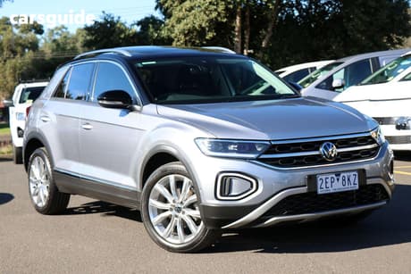 Silver 2022 Volkswagen T-ROC Wagon 110Tsi Style