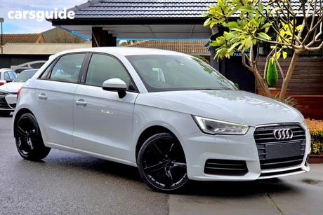 White 2017 Audi A1 Hatchback Sportback 1.4 Tfsi Sport