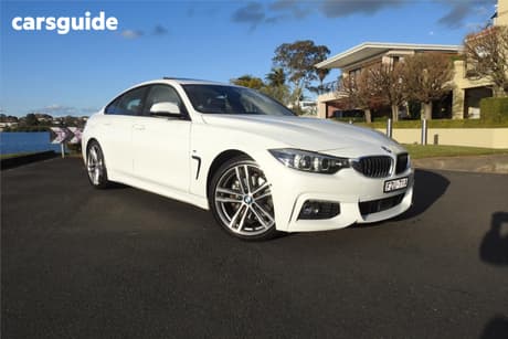 White 2017 BMW 430I Coupe Gran Coupe