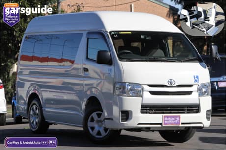 White 2017 Toyota HiAce Commercial WELCAB