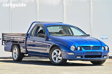 Blue 2000 Ford Falcon Ute Ute Tray XR8 R