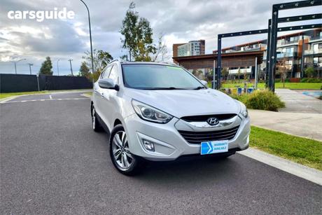 Silver 2015 Hyundai IX35 Wagon Highlander (Awd)