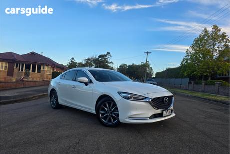 White 2023 Mazda 6 Sedan G25 Touring